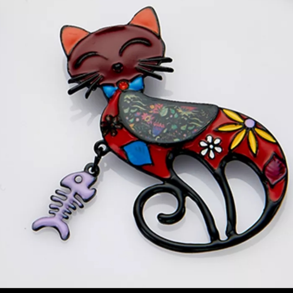🆕Kitty Brooche.